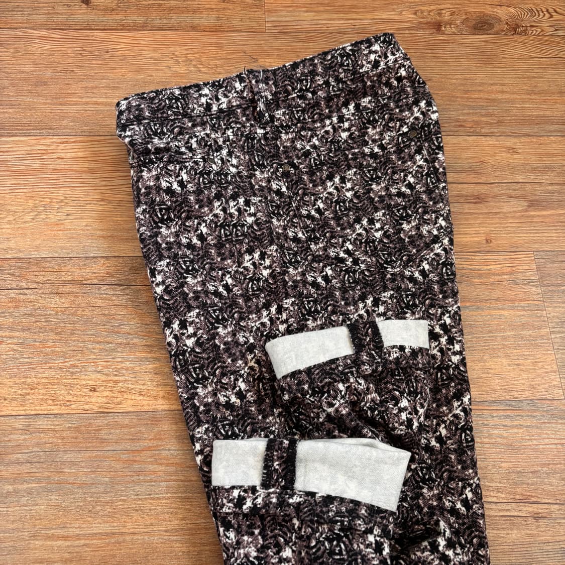 클럽모나코 슬림 스키니 패턴 27 실루엣 패턴 명품 상품이미지6