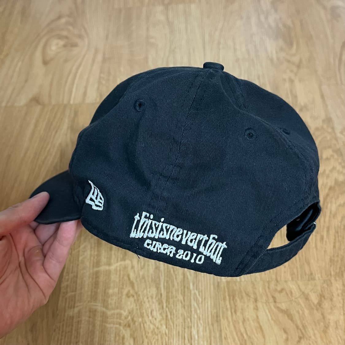 디스이즈네버댓 뉴에라 9/50 9fifty 볼캡 블랙 모자 LA 다저스 상품이미지3