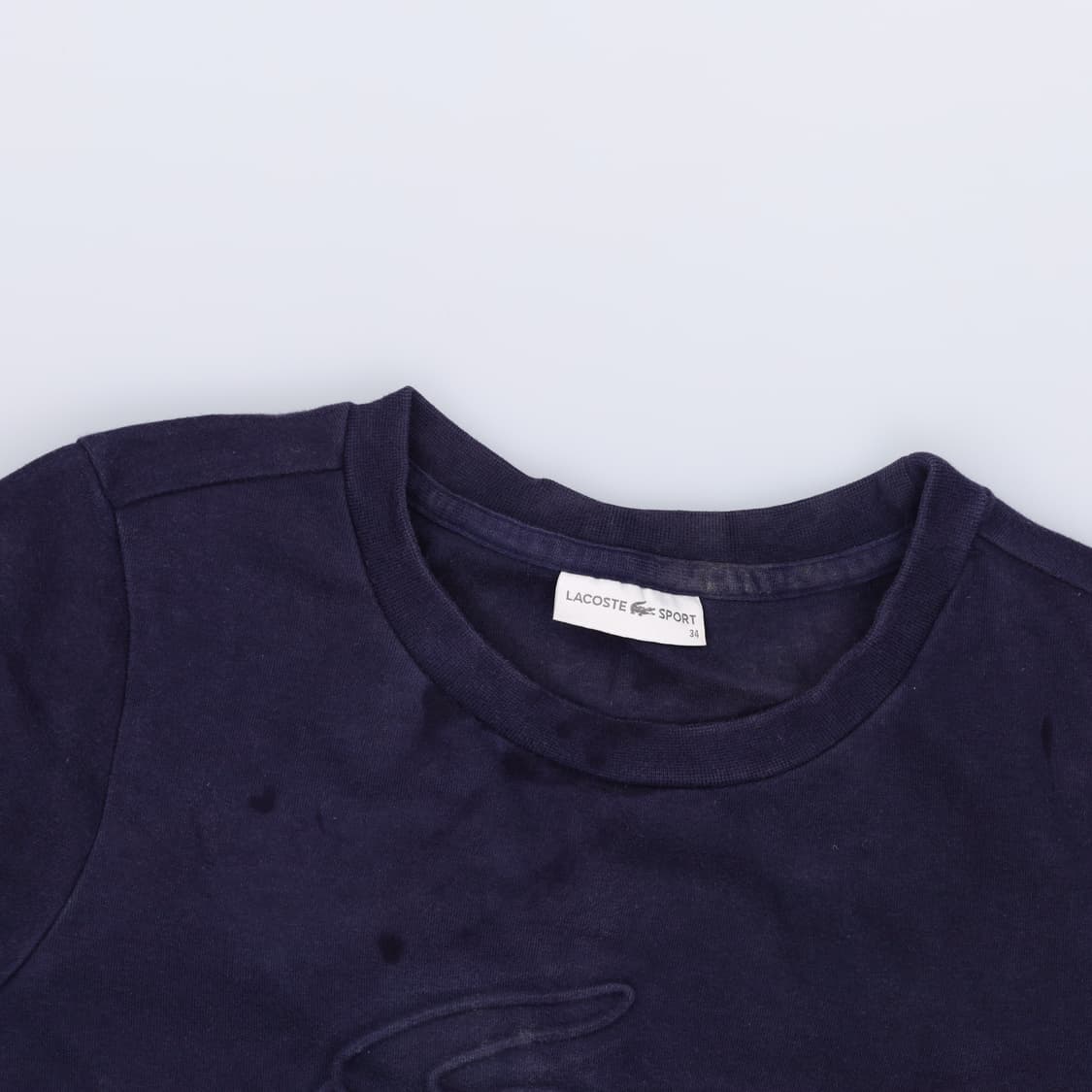 [34] 라코스테 여성 빅로고 맨투맨 0108H2 상품이미지3