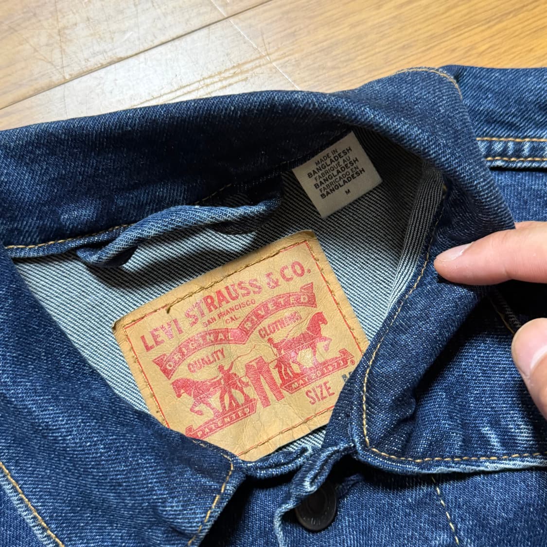 리바이스 타입3 데님자켓 M 상품이미지2