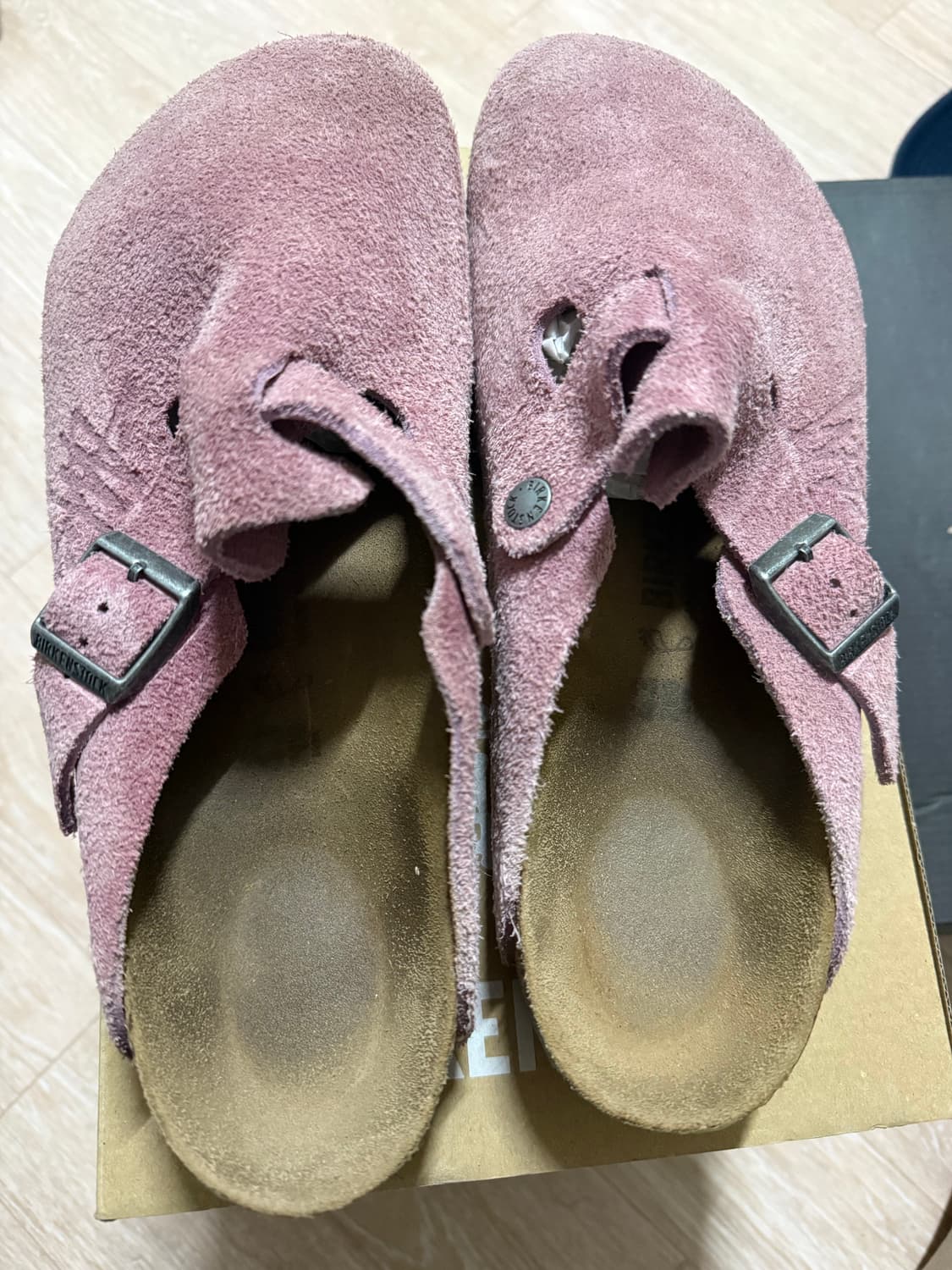 [43] 스투시 x 버켄스탁 보스턴 핑크  상품이미지3