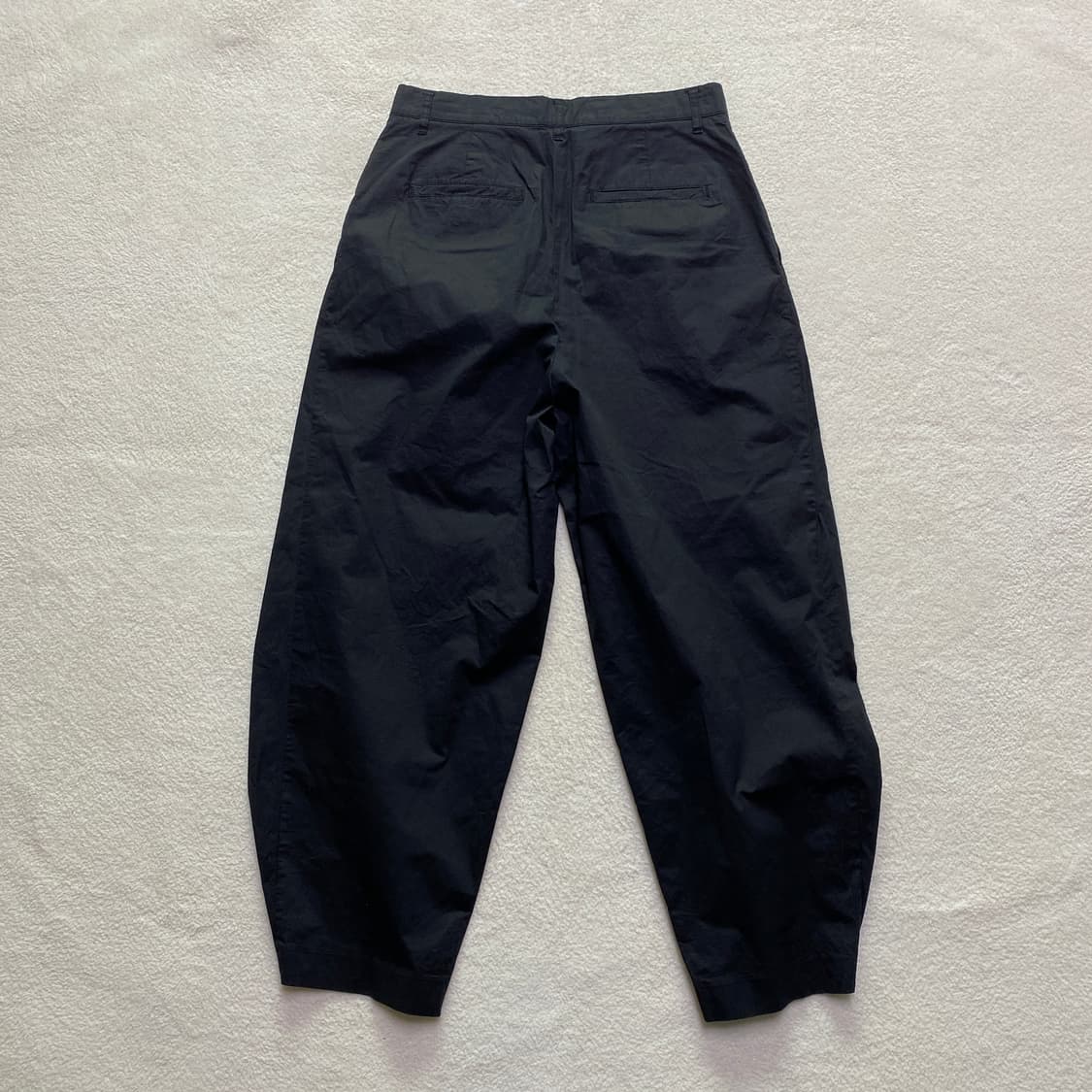 AMOMENTO 아모멘토 스냅 가르송팬츠 블랙 L 상품이미지3