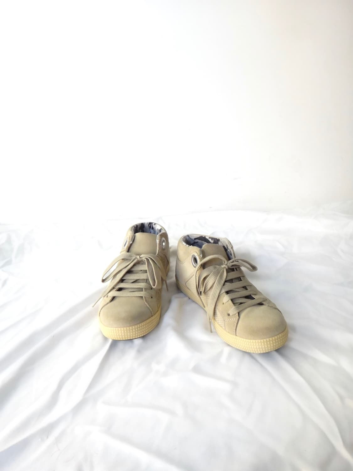 GEOX mId top shoes / beige 상품이미지5