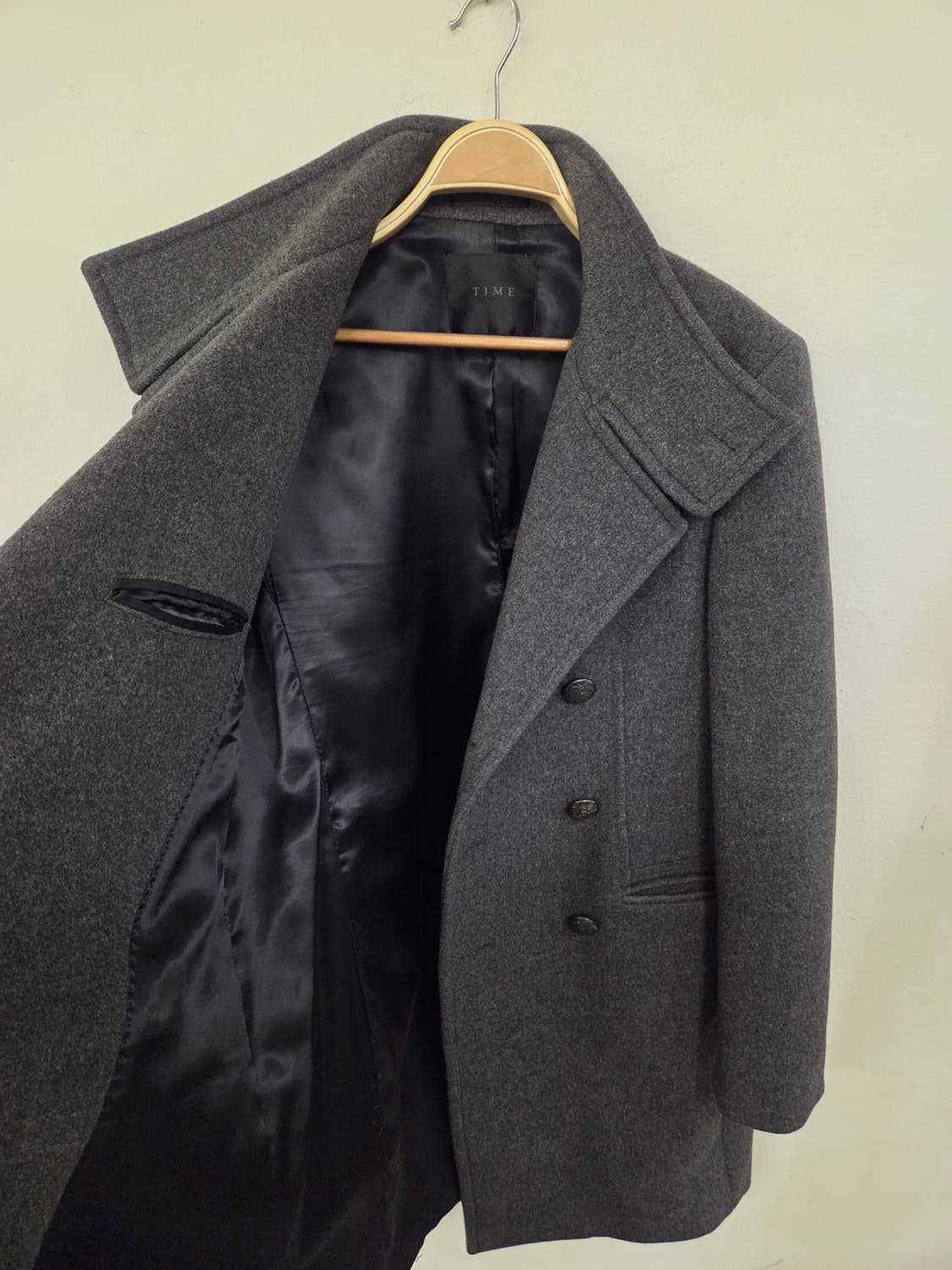 TIME 그레이 코트 상품이미지6