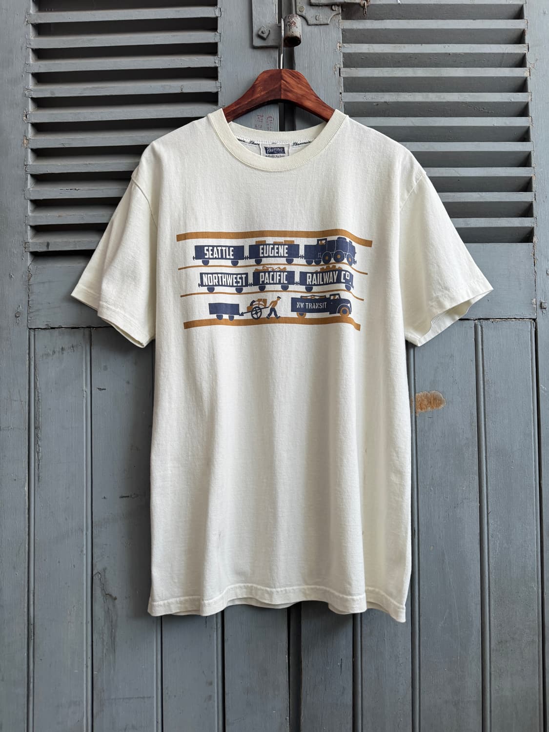 [XL]Pherrow's 페로우즈 레일로드 티셔츠 상품이미지2