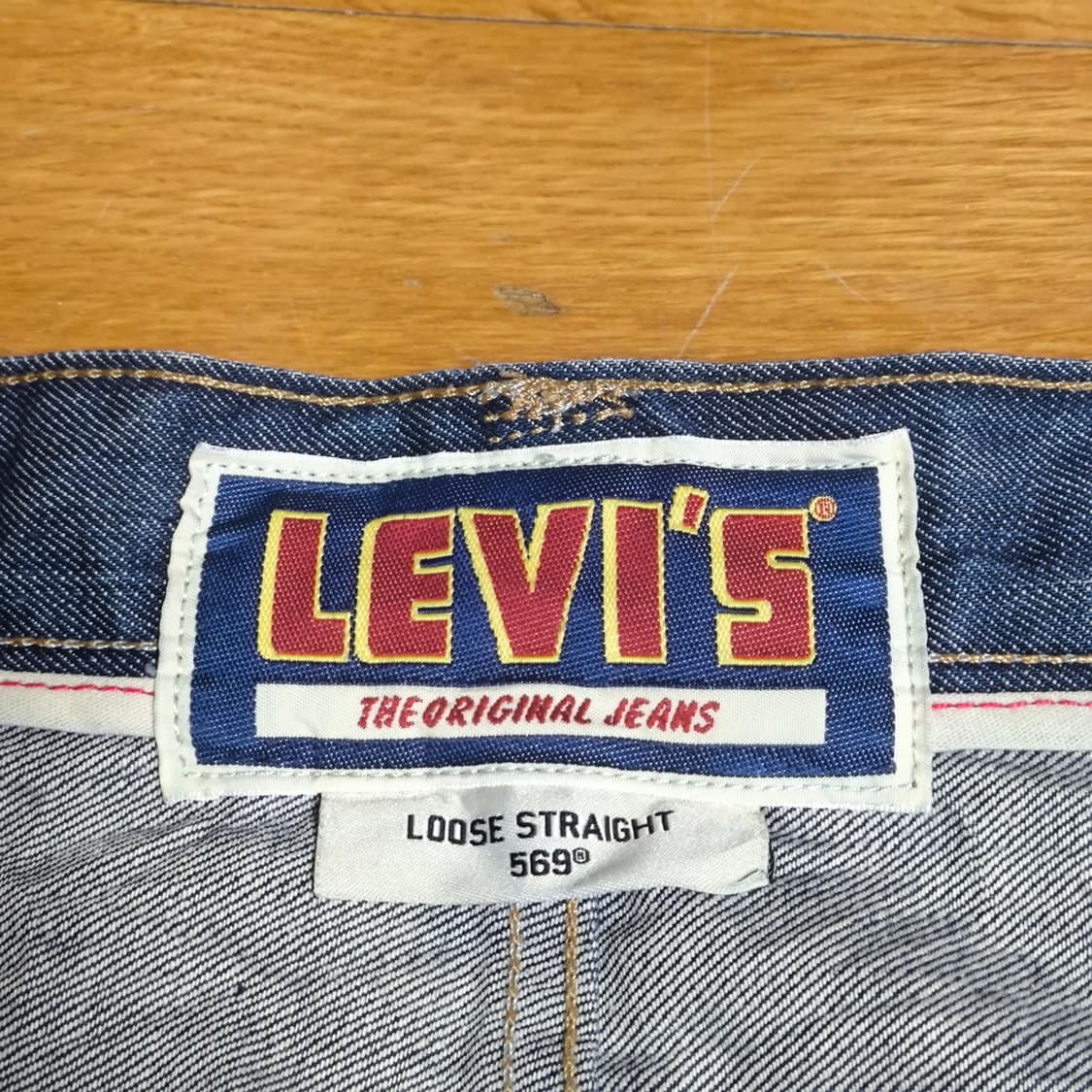 [33] LEVI'S 리바이스 569 루즈 스트레이트 흑청 상품이미지9