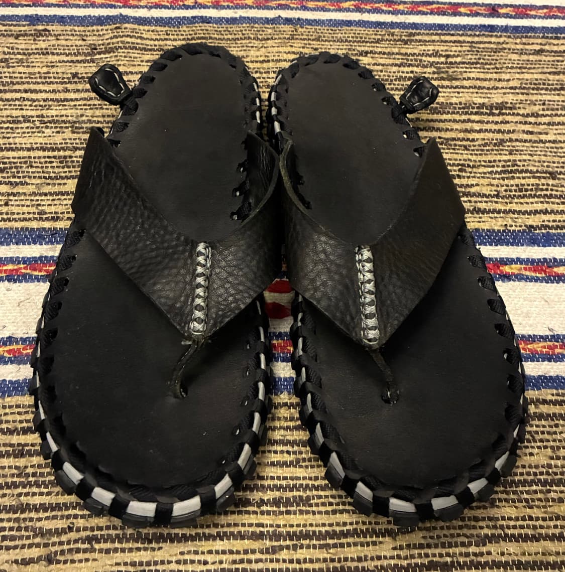 (260~270)나이키 ACG 사이더윈더2 우븐 쪼리 슬리퍼 블랙 상품이미지2