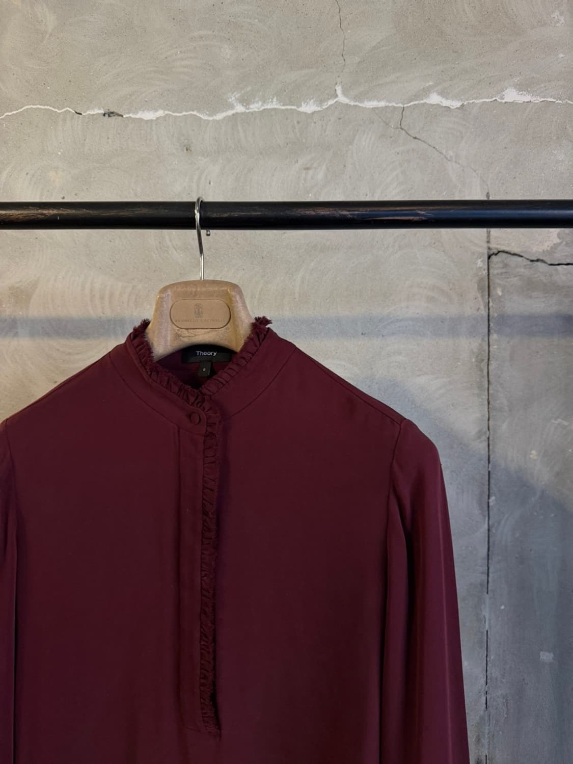 띠어리 실크 블라우스 55 상품이미지5