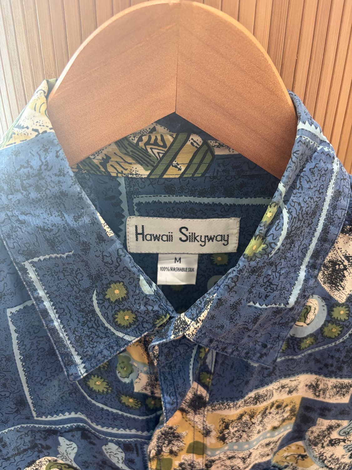 Hawaii Silkyway 100% Washable Silk Shirt 상품이미지3