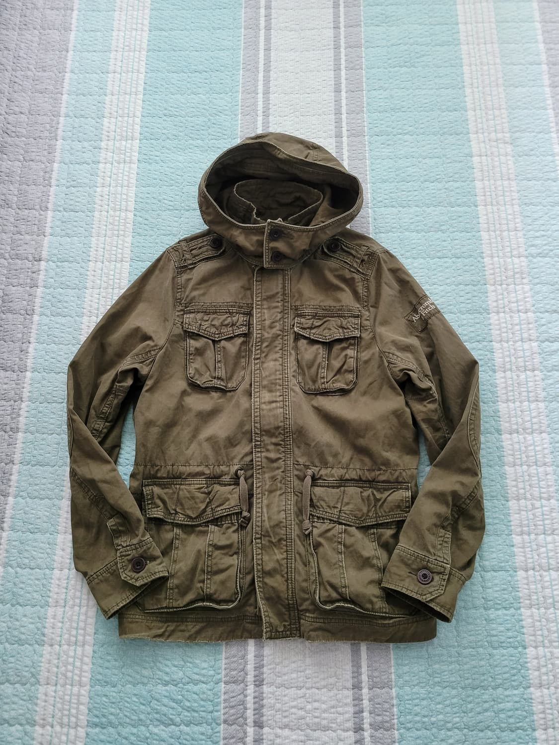 아베크롬비 Abercrombie 모건마운틴 후드야상자켓 L 100사이즈 상품이미지9