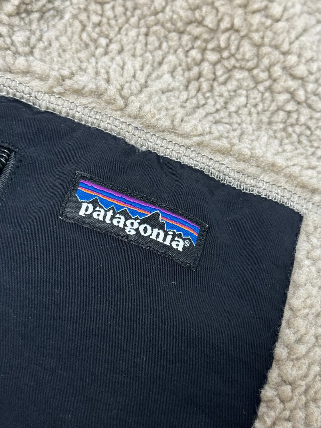 XL 파타고니아 레트로 플리스 자켓 베이지 상품이미지3