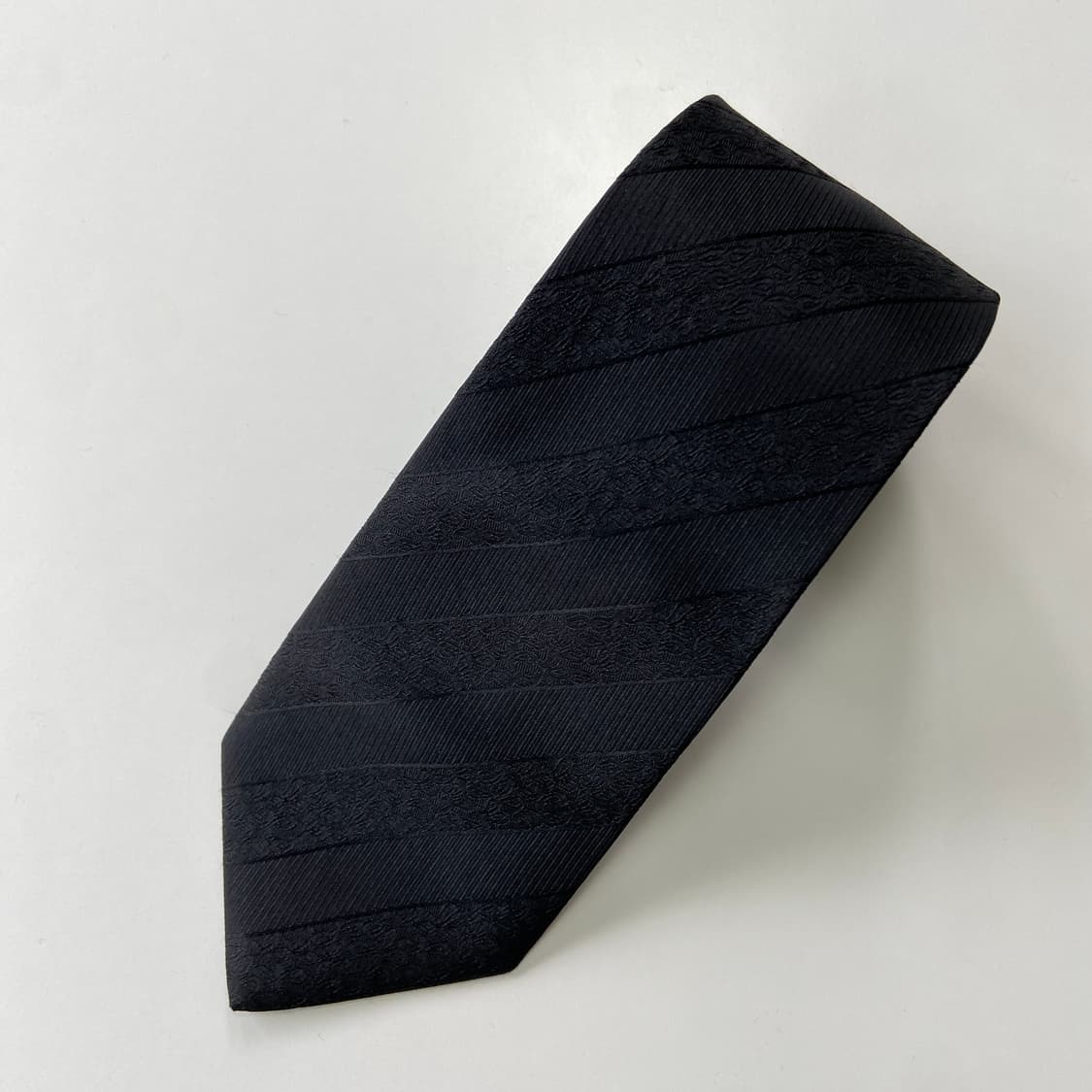 Donato Vinci 블랙 실크 이태리 넥타이 상품이미지5