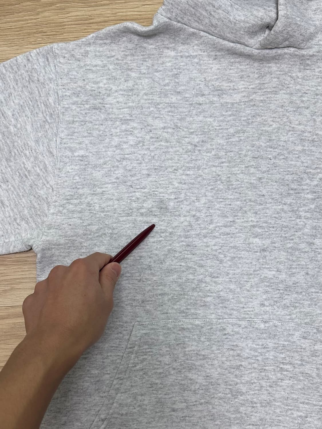 90s 빈티지 러셀 후드 그레이 M USA 상품이미지7