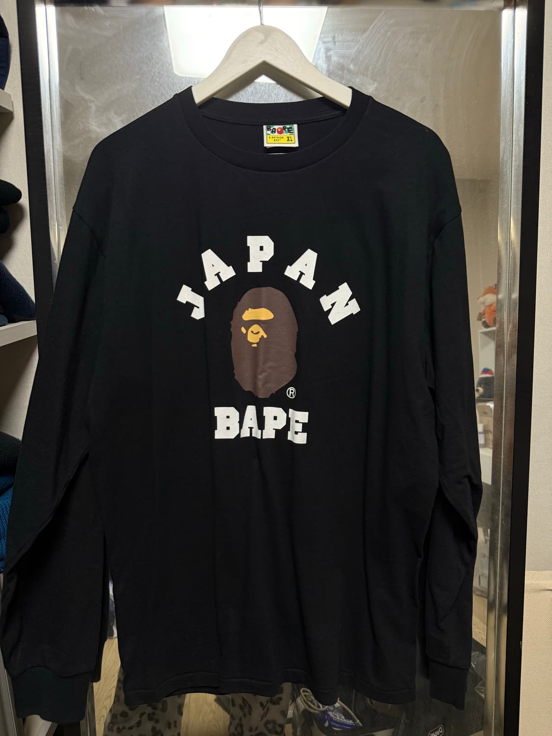 베이프 재팬 롱슬리브 xl 상품이미지1