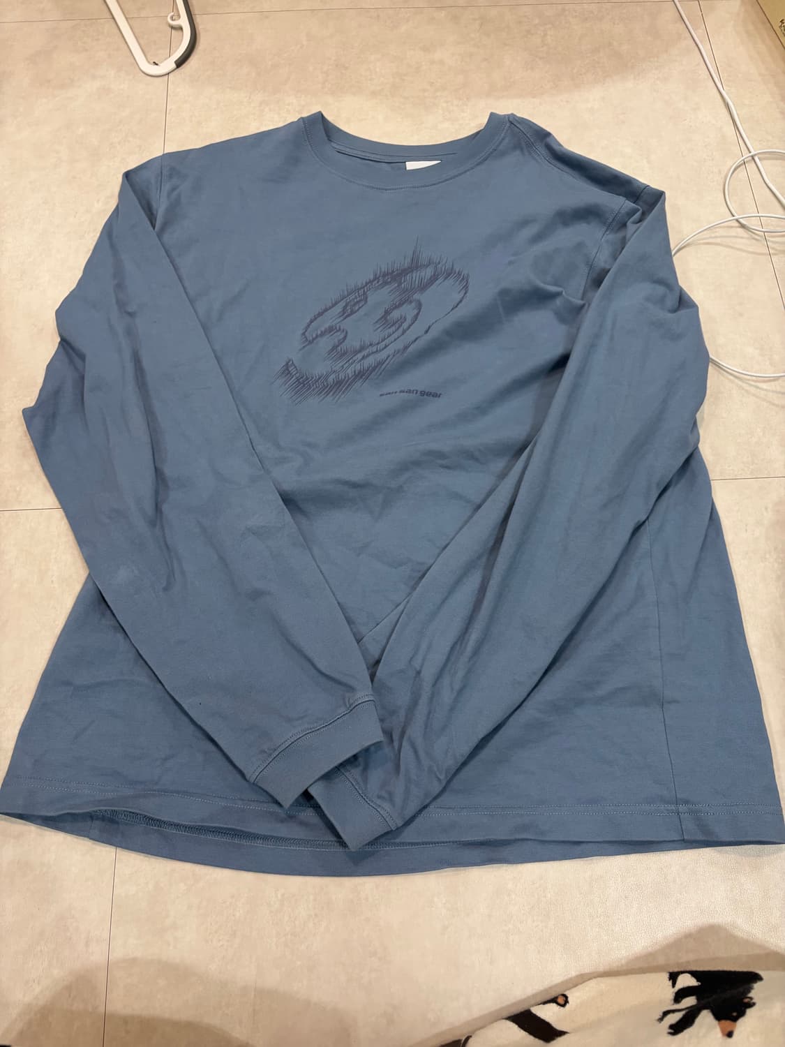 산산기어 선셋 롱 슬리브 스틸블루(2) 상품이미지2