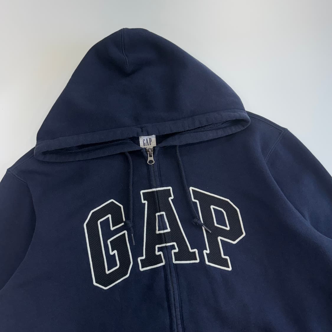 Gap 갭 블랙로고 네이비 후드집업  상품이미지4