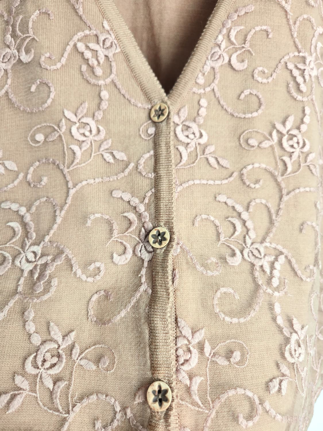 자수 가디건 베스트 상품이미지10