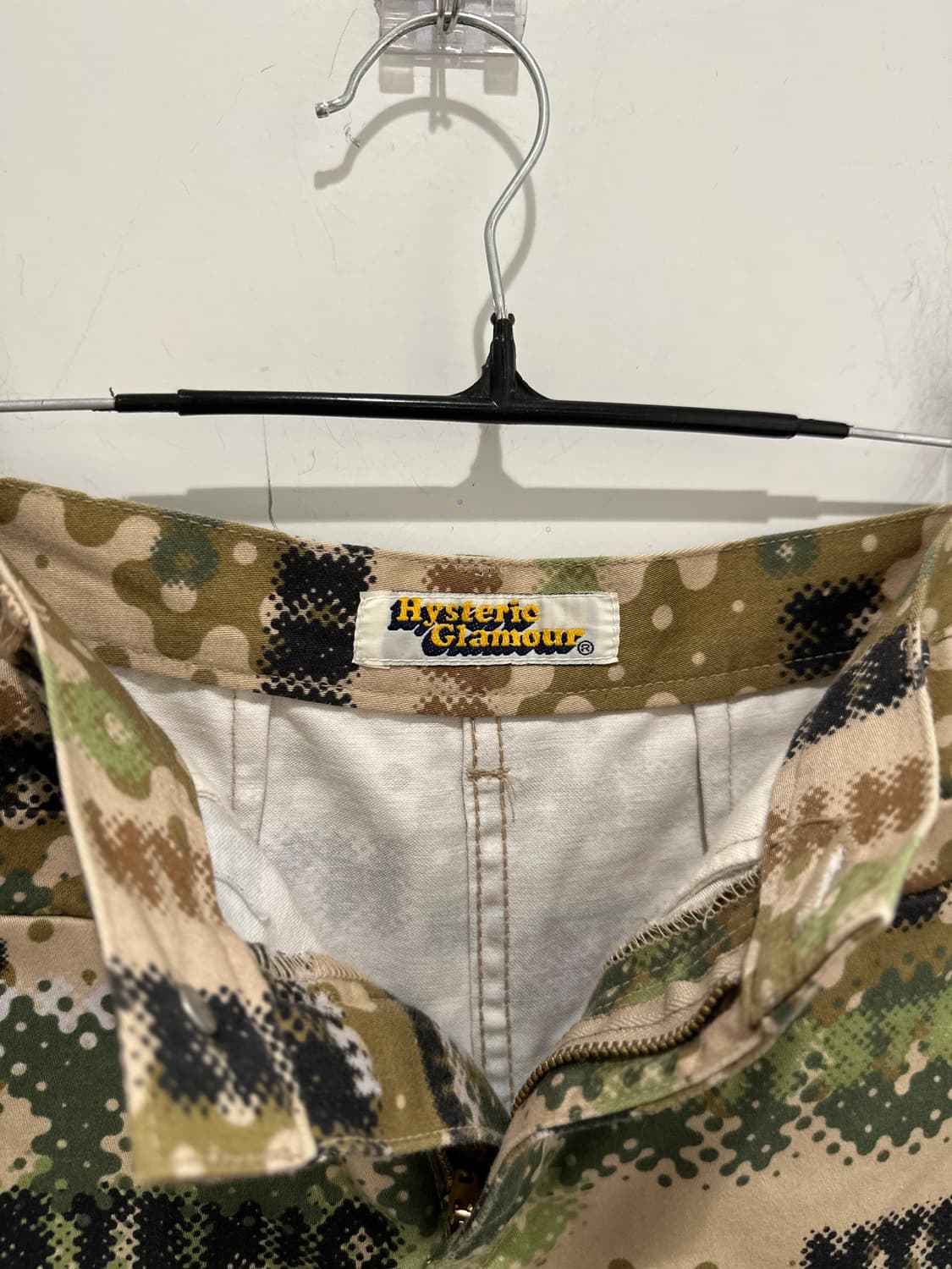 Hysteric Glamour camo pattern Skirt 상품이미지3