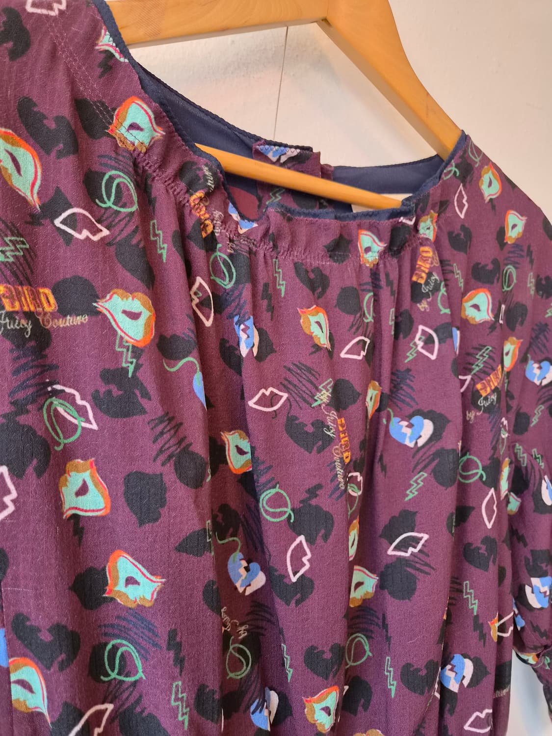  Bird 여성 패턴쉬폰원피스 82-94-160 상품이미지4