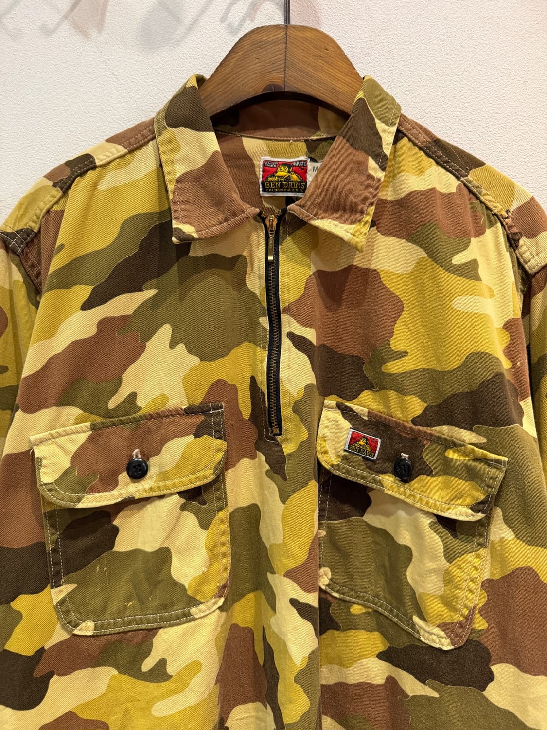 BEN DAVIS 카모 반집업 (Made In Japan) 상품이미지4