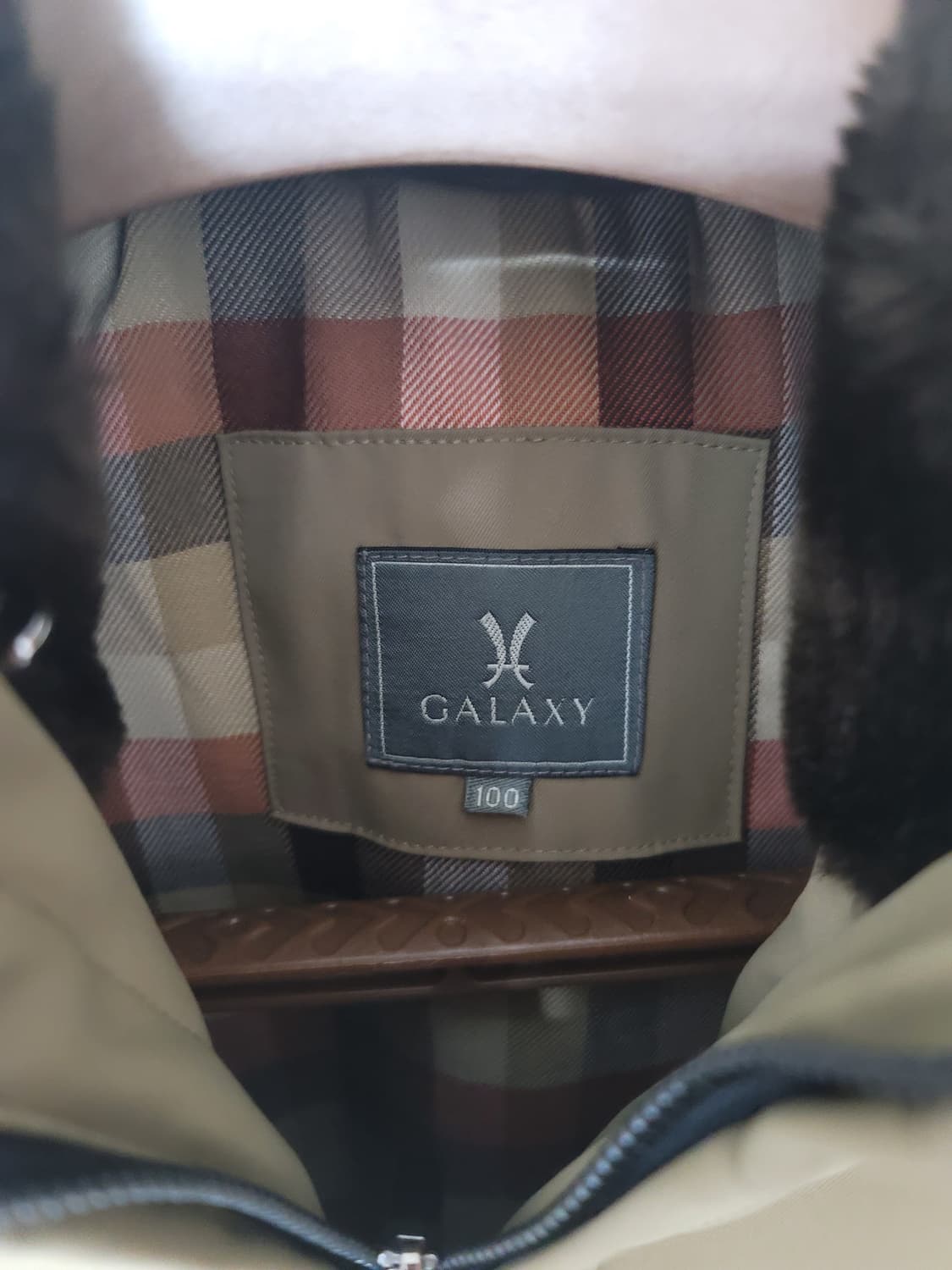 갤럭시 구스다운 패딩 내피분리형  100사이즈 상태극상
 상품이미지6