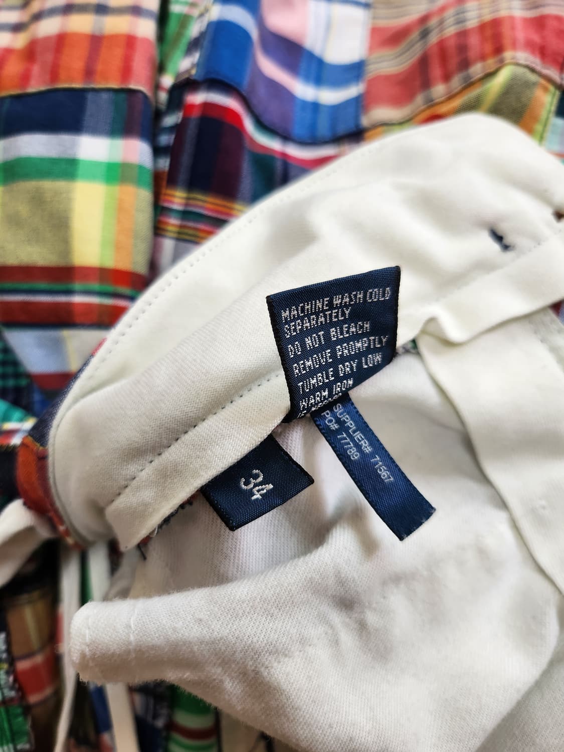 폴로랄프로렌 패치워크반바지 (34 상품이미지9