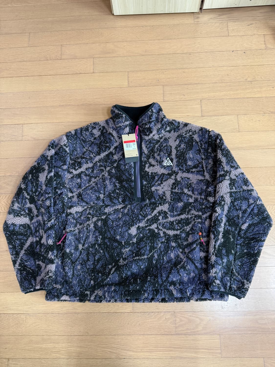 [L] 나이키 acg 캔웰 글레이셔 써마핏 adv 하프 집 탑 상품이미지1