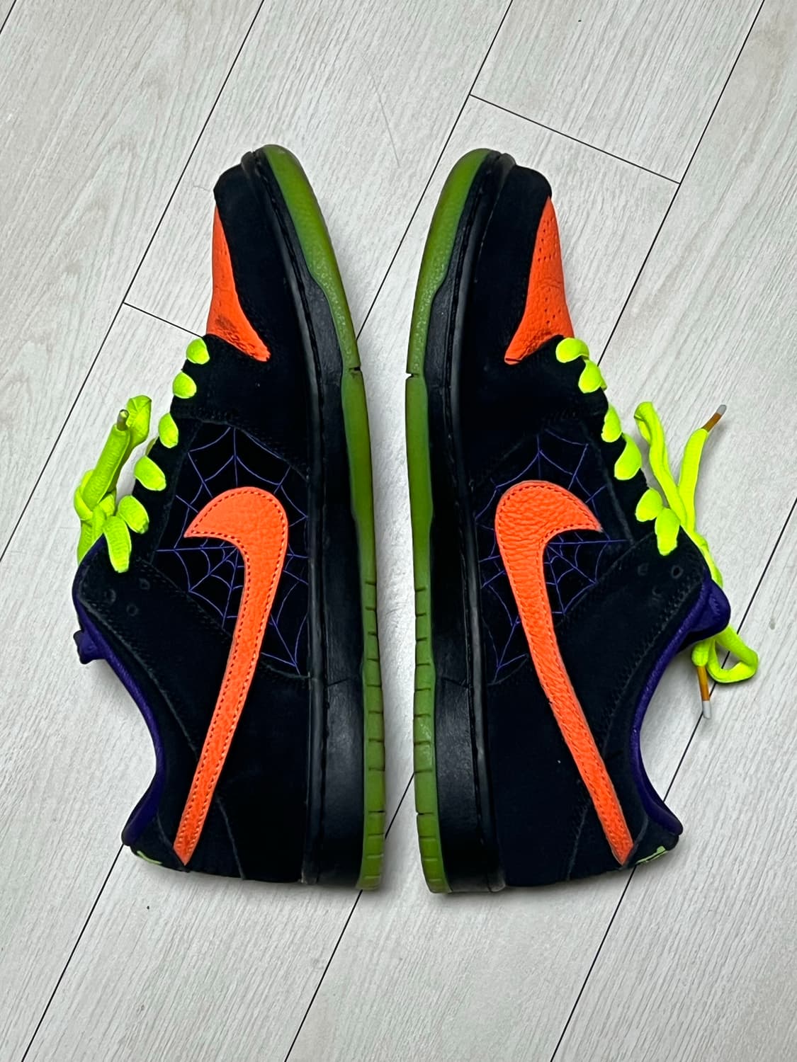 나이키 SB 덩크 로우 프로 할로윈 블랙 오렌지 260사이즈 상품이미지6