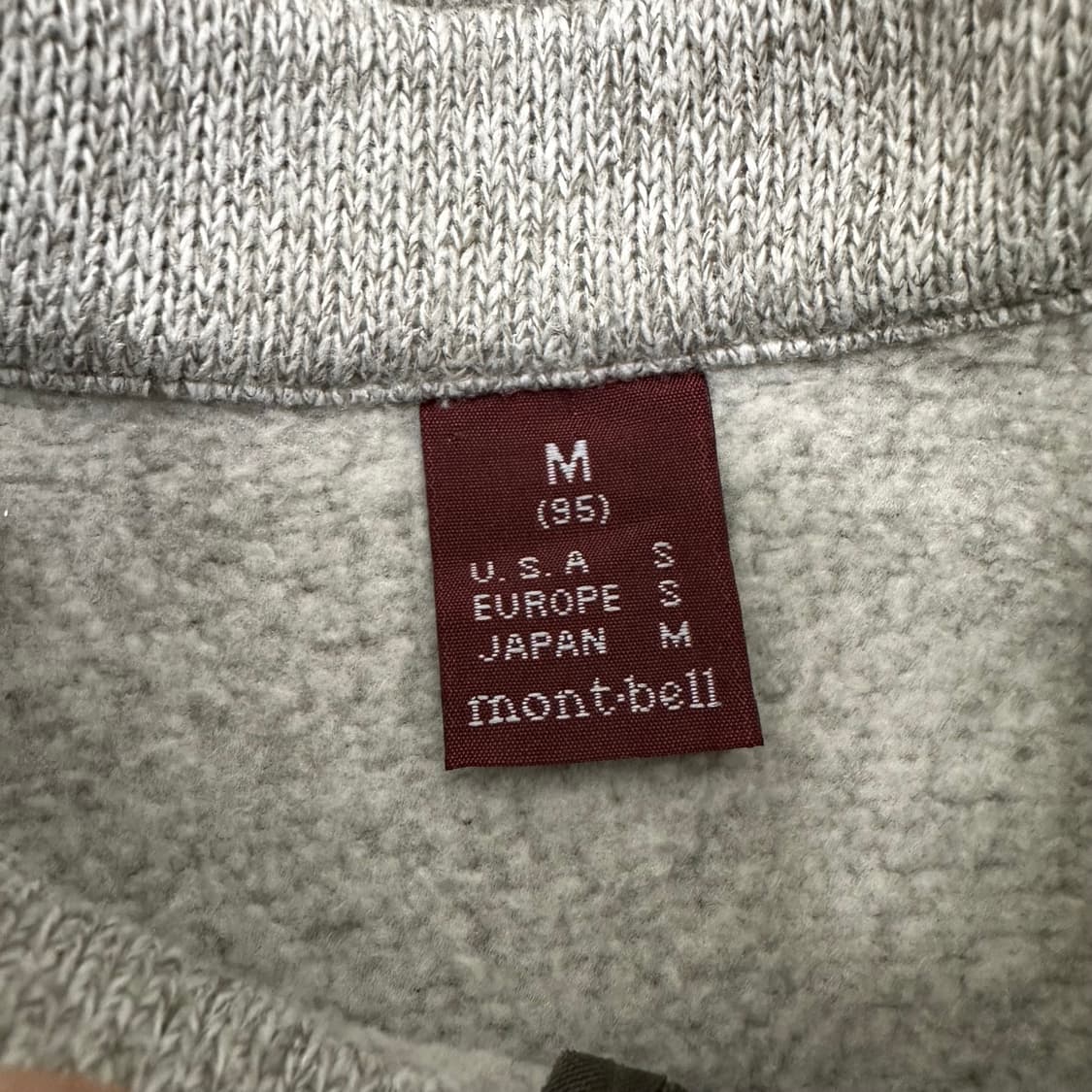 montbell 몽벨 여성 등산복 기모 긴팔티셔츠 M 상품이미지5