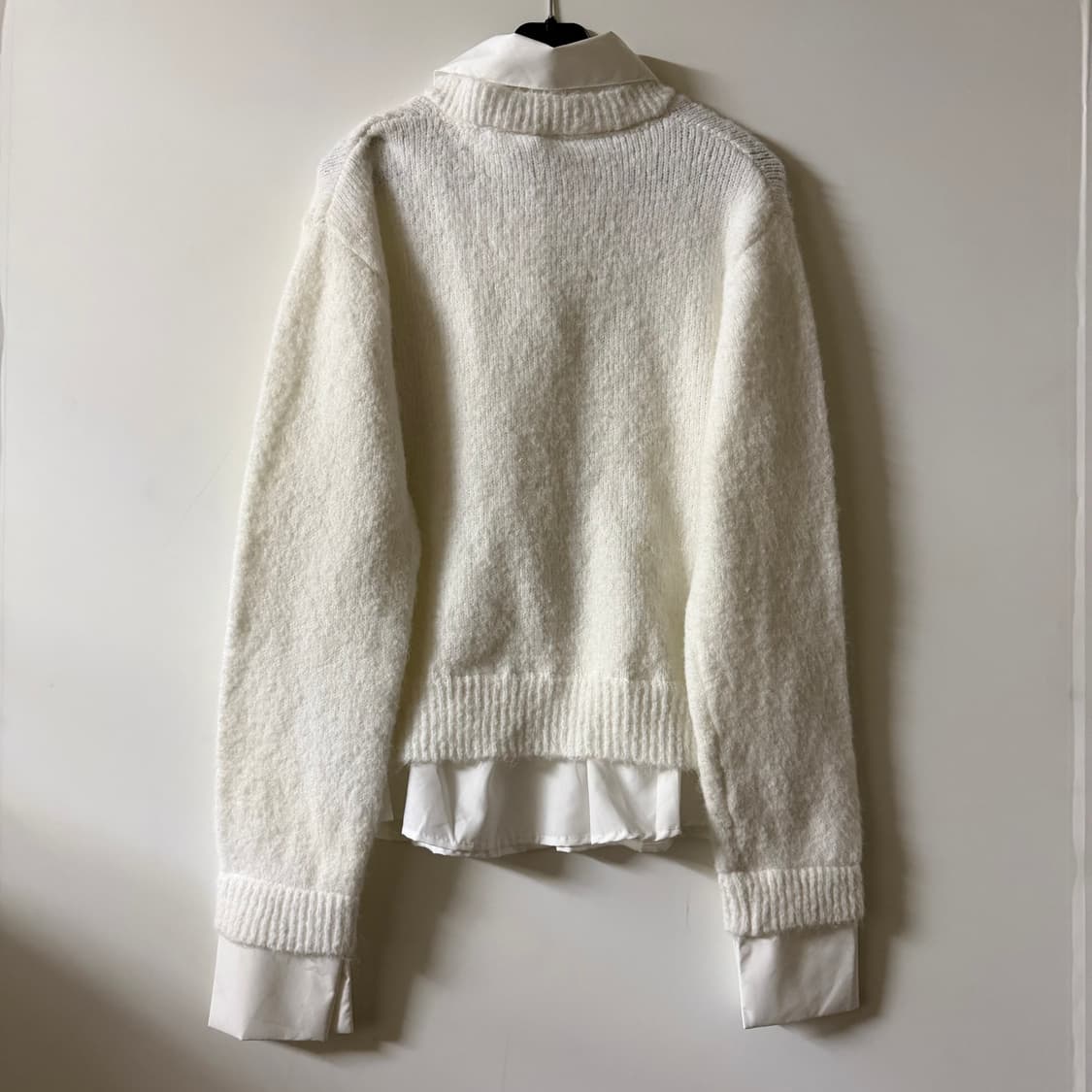 새상품 여자 셔츠 레이어드 니트 상품이미지5