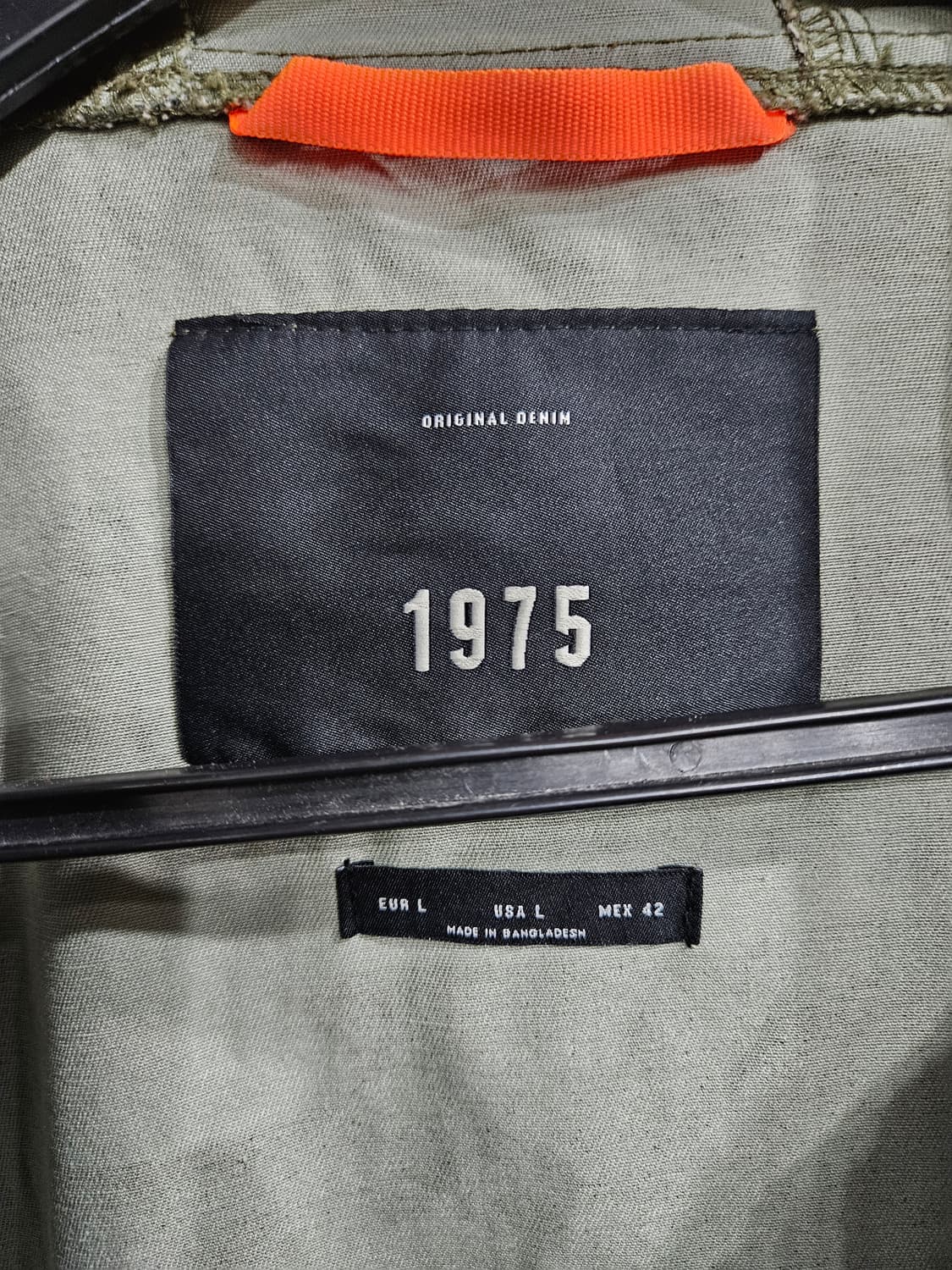 자라 1975 카모 남성 오버핏 100 FREE 플라쥬 밀리터리 후드자켓 상품이미지3