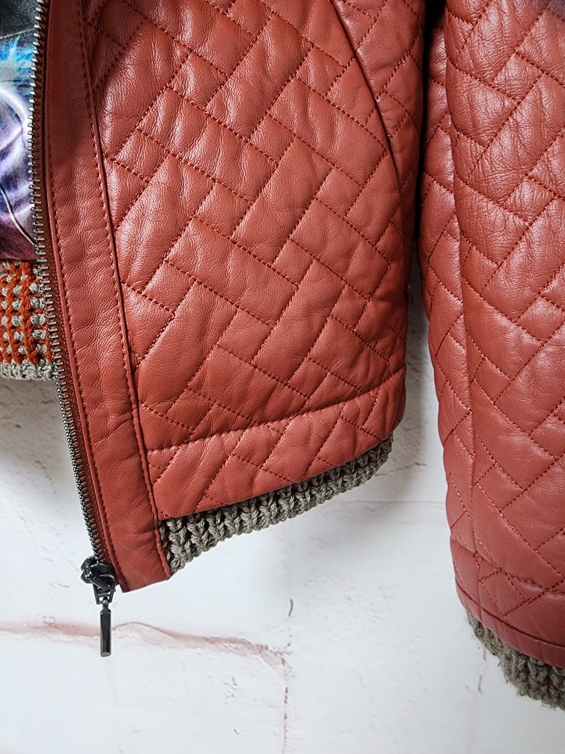 키르질라 퀼팅 양가죽 자켓 상품이미지5