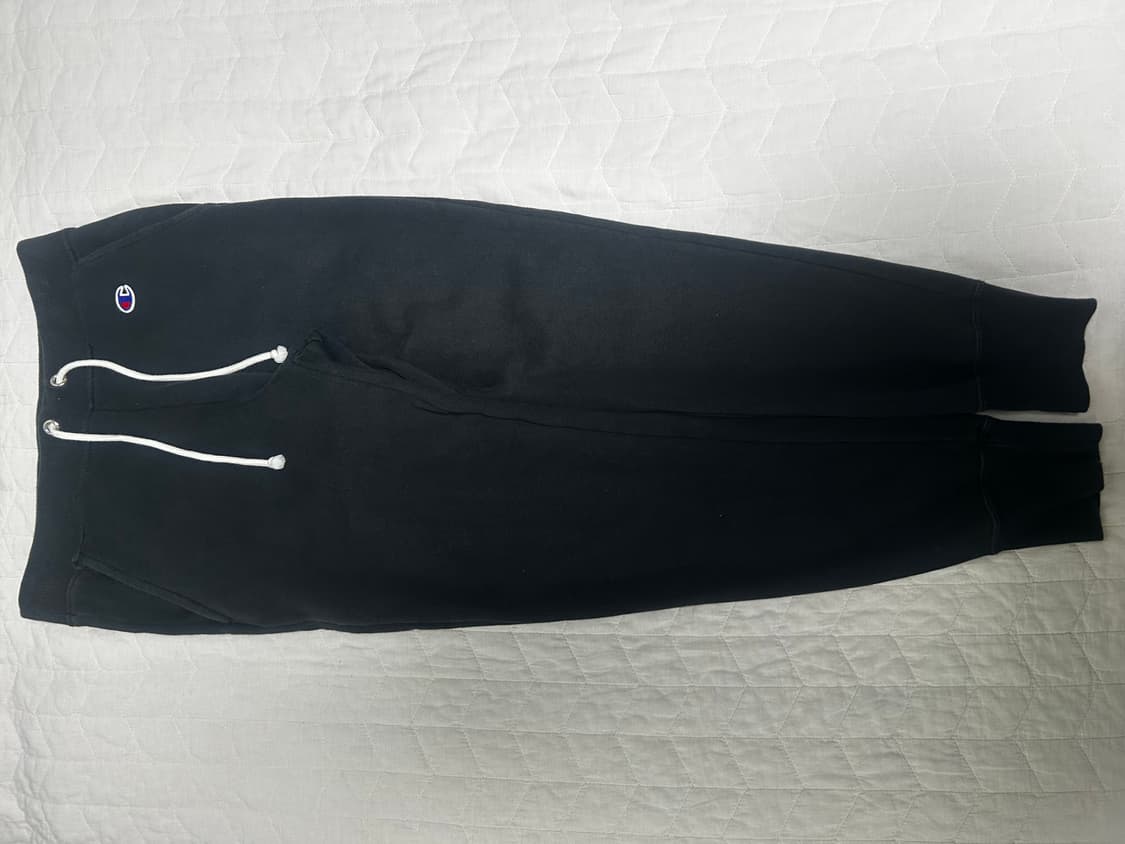 챔피온 기모 조거팬츠 M 사이즈 (블랙) 상품이미지1