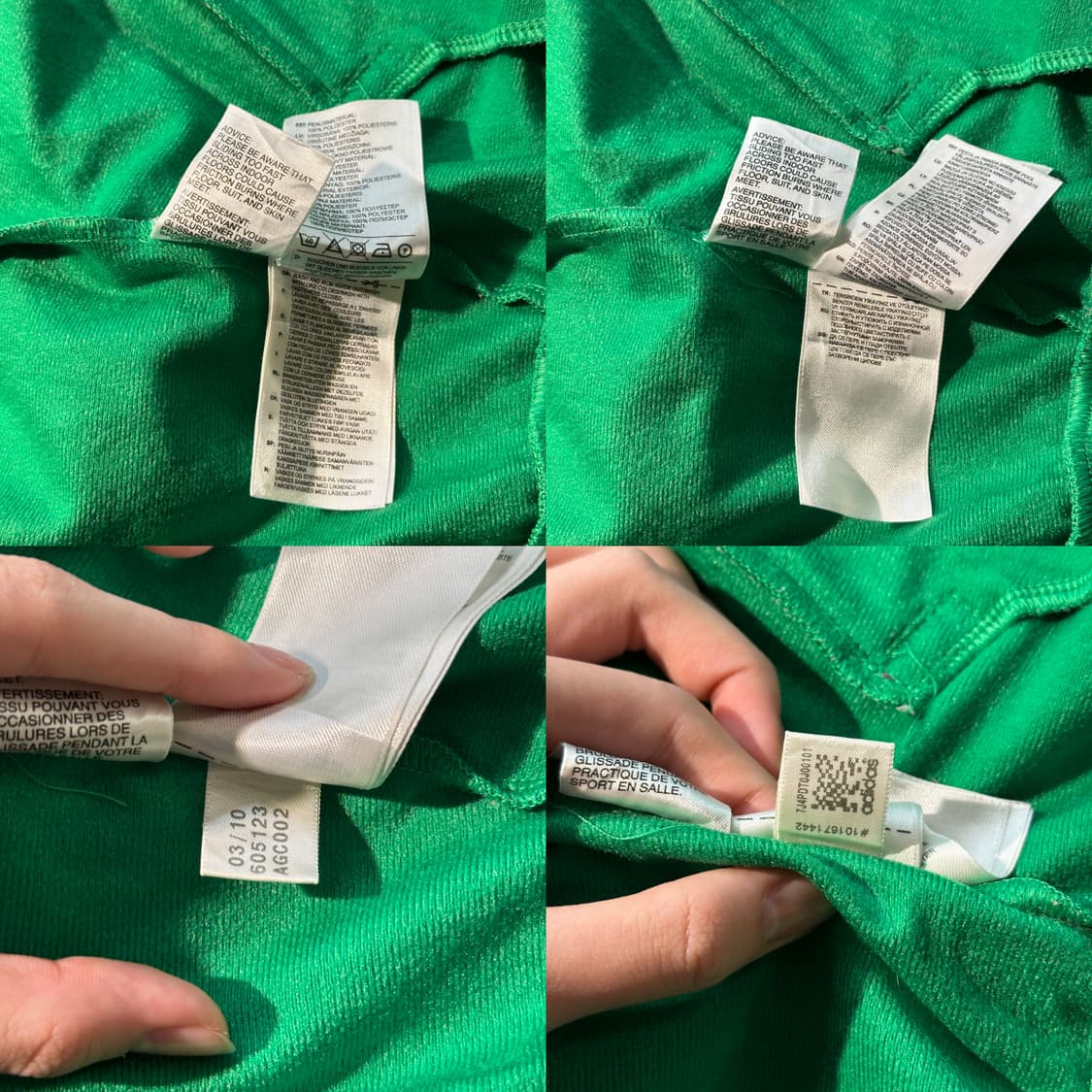 아디다스 구형 파이어버드 트랙탑 져지 그린 (XXL) 상품이미지10