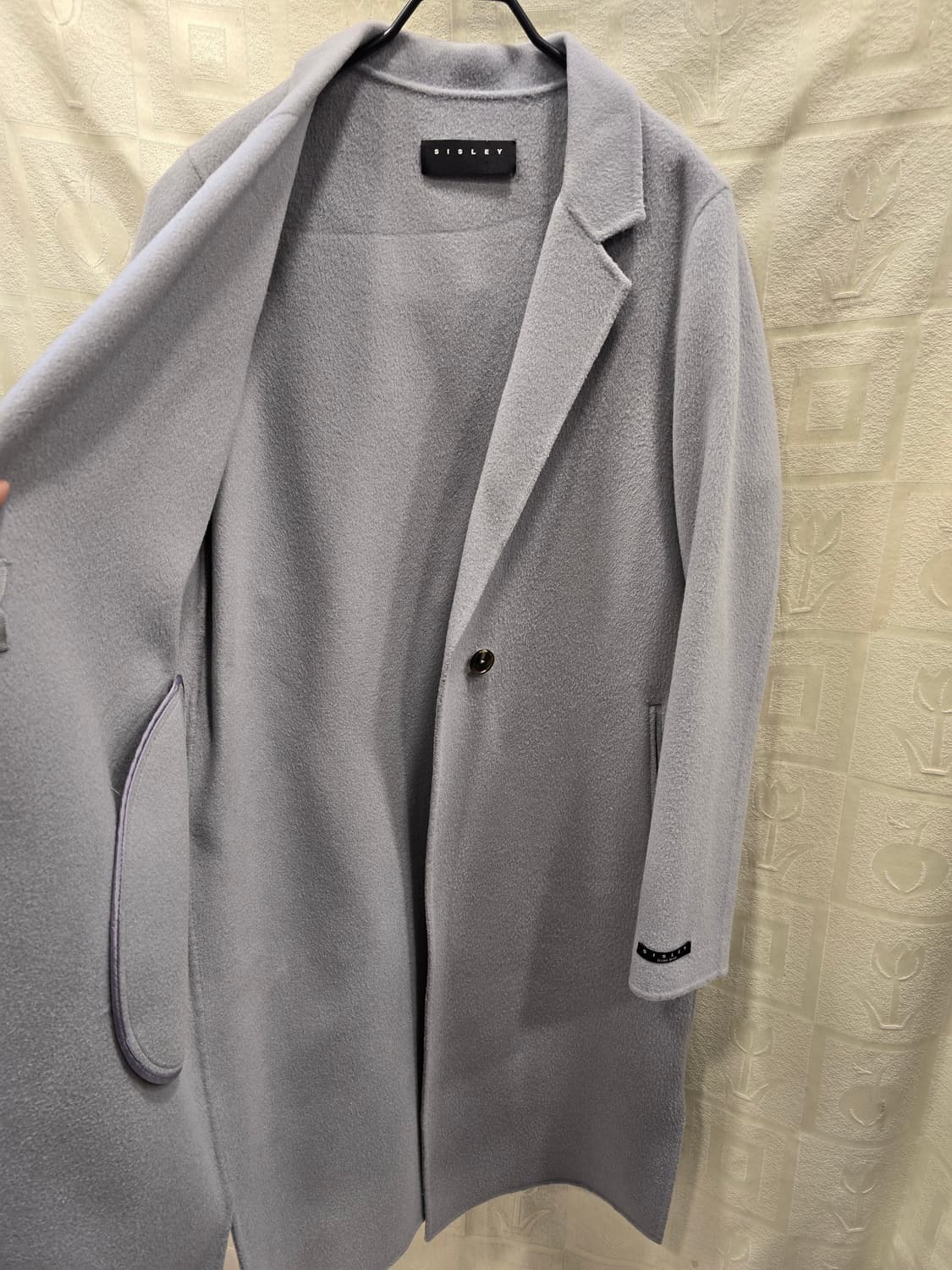 시슬리 핸드메이드 모직 롱코트 95 (66) 상품이미지7