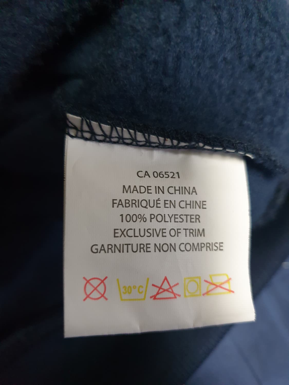 캐나다빈티지 벤쿠버 자수 기모 맨투맨 네이비 (M) 상품이미지6