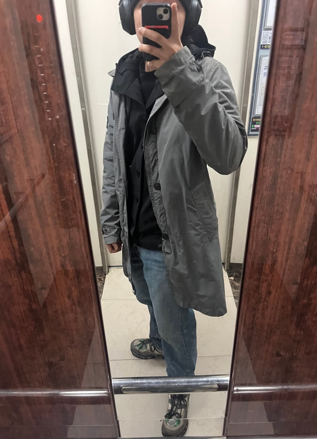 스톤아일랜드 마이크로랩스 트렌치코트  상품이미지2