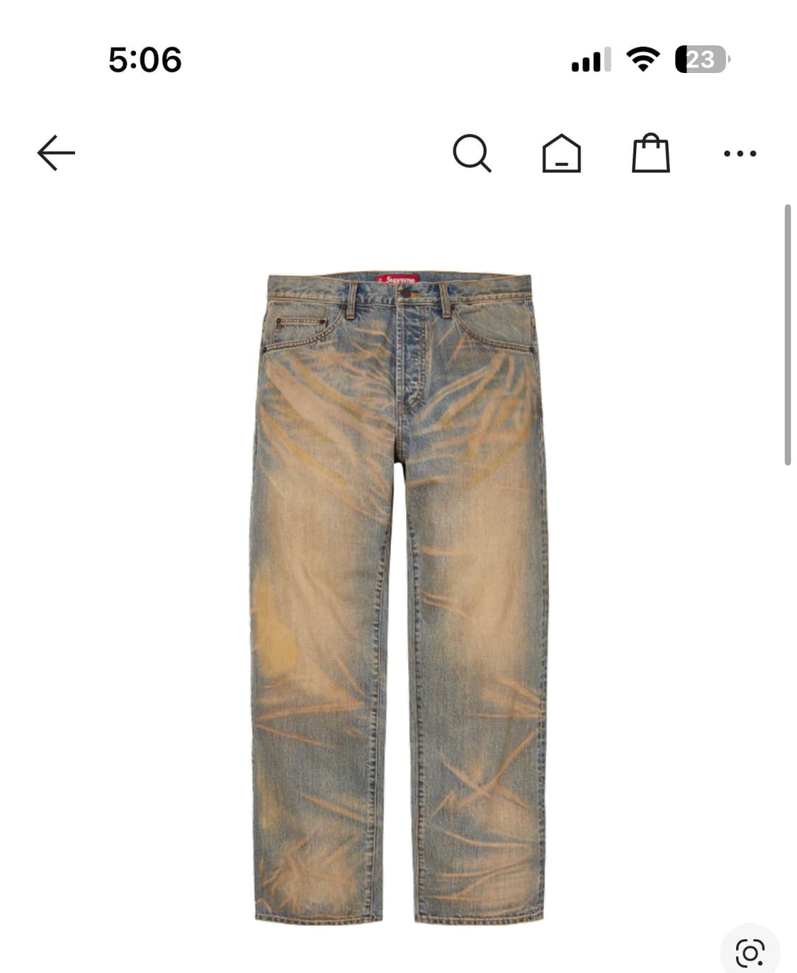 슈프림 레귤러진 30사이즈구합니다 (구매) 상품이미지1