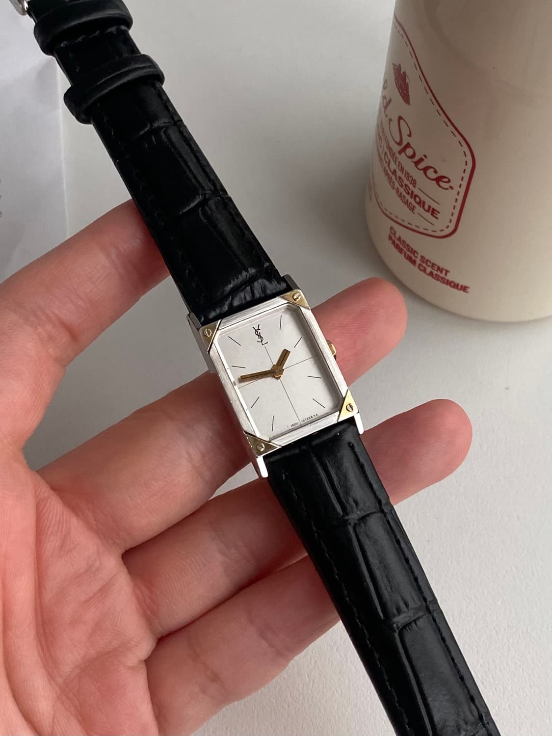 Yves Saint Laurent 입생로랑 YSL 스퀘어 쿼츠 레이디스 상품이미지5