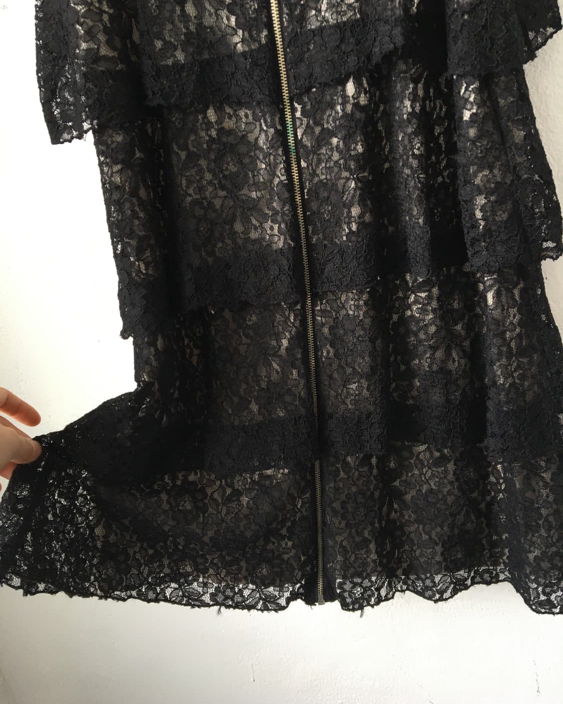 Lace layered sleeveless onepiece 상품이미지4