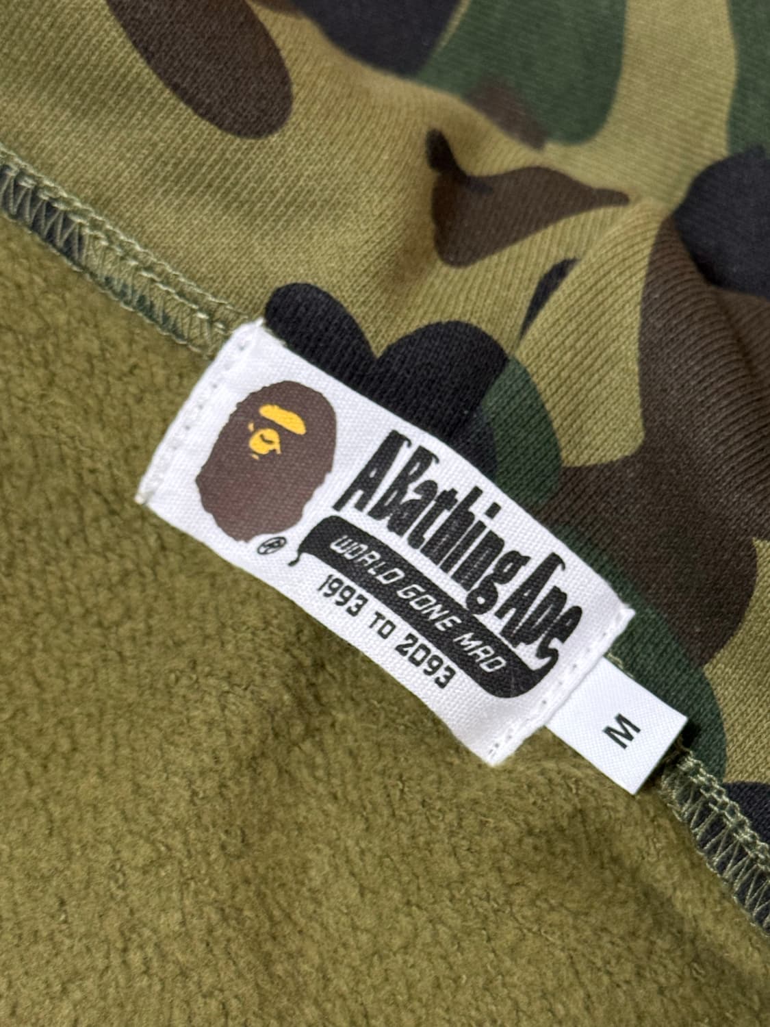 베이프 후드집업 녹계 M 오늘구매하시면택포로드릴게오ㅠㅠㅠ 상품이미지2