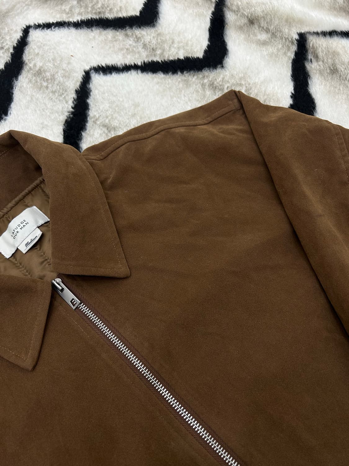 [M]라퍼지스토어 스웨이드 자켓/브라운 상품이미지1