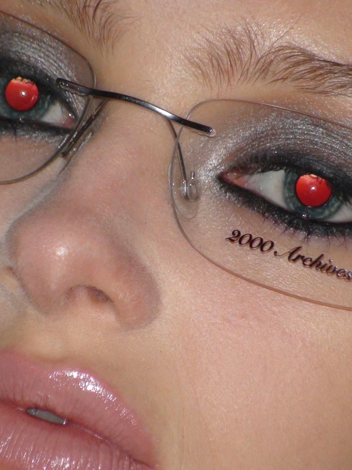 2000아카이브스 THAT GLASSES 01 (GUNMETAL) 상품이미지4