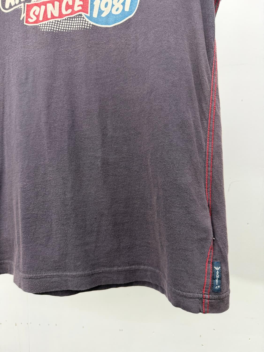 Armani Jeans faded ringer tee 상품이미지8