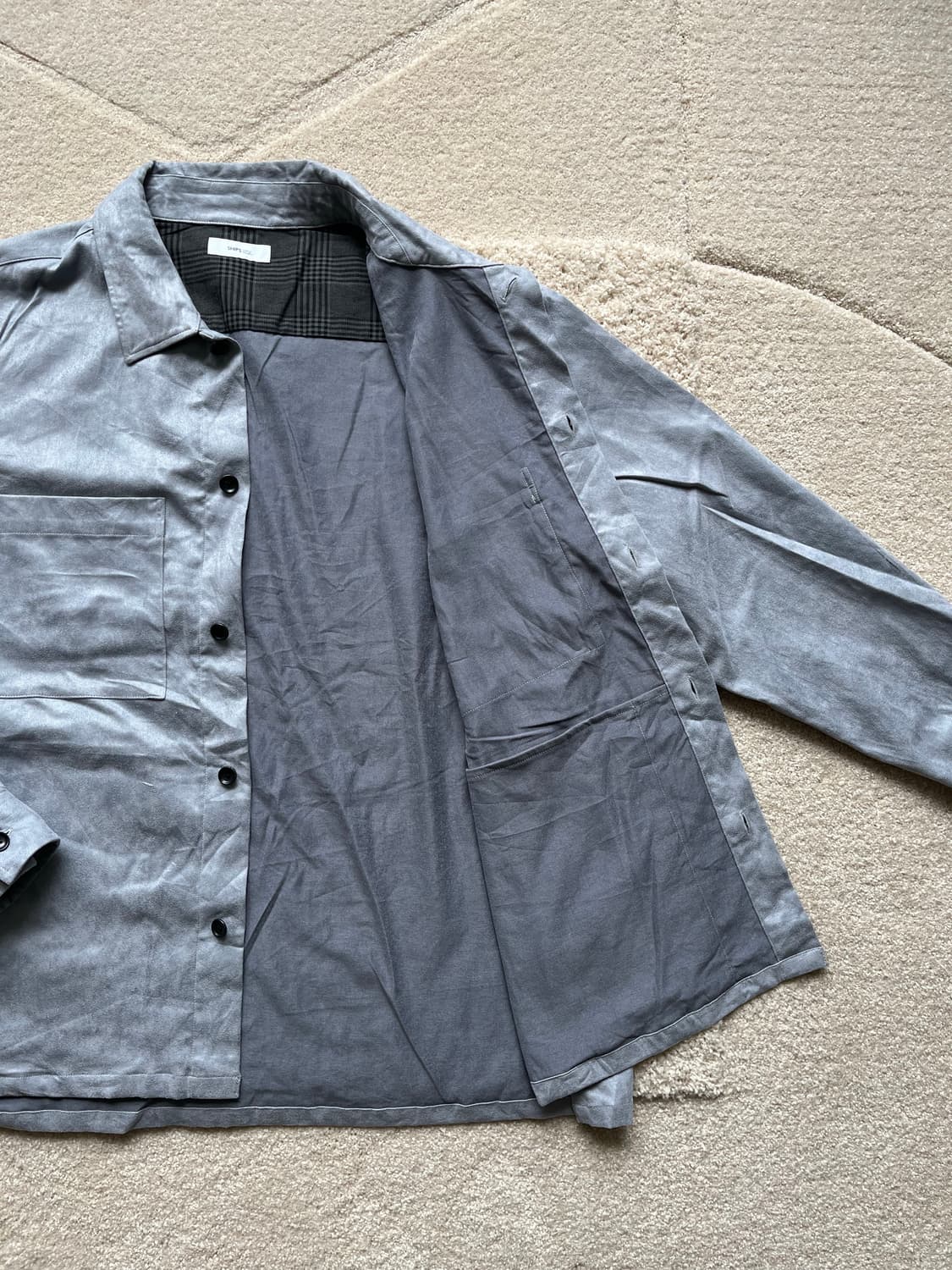 쉽스 브러쉬드 셔츠 (105) 상품이미지5