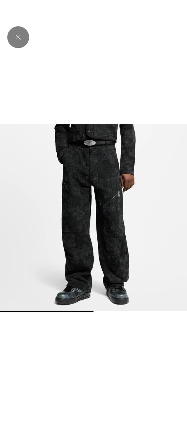 루이비통 부클레 워크웨어 데님 팬츠 상품이미지3