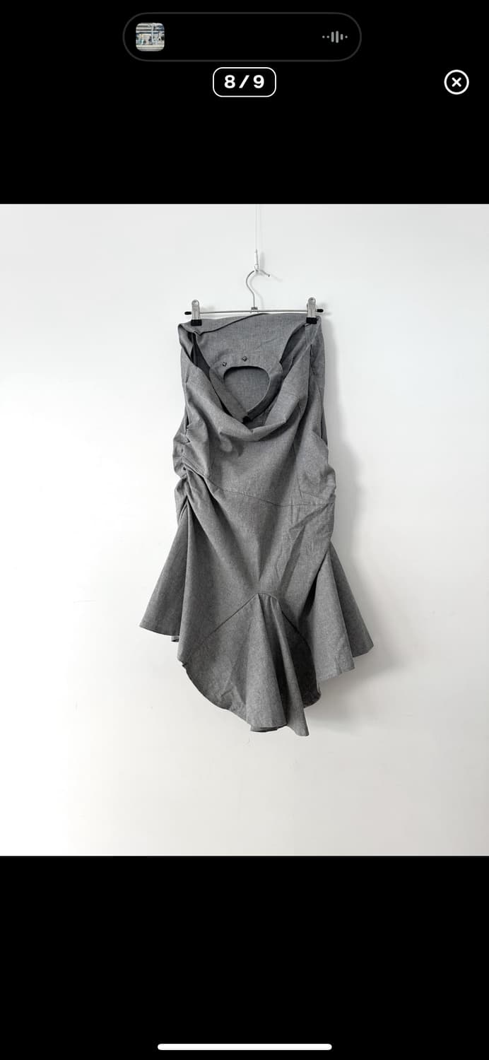 Halter feminine mini ops / grey 상품이미지6