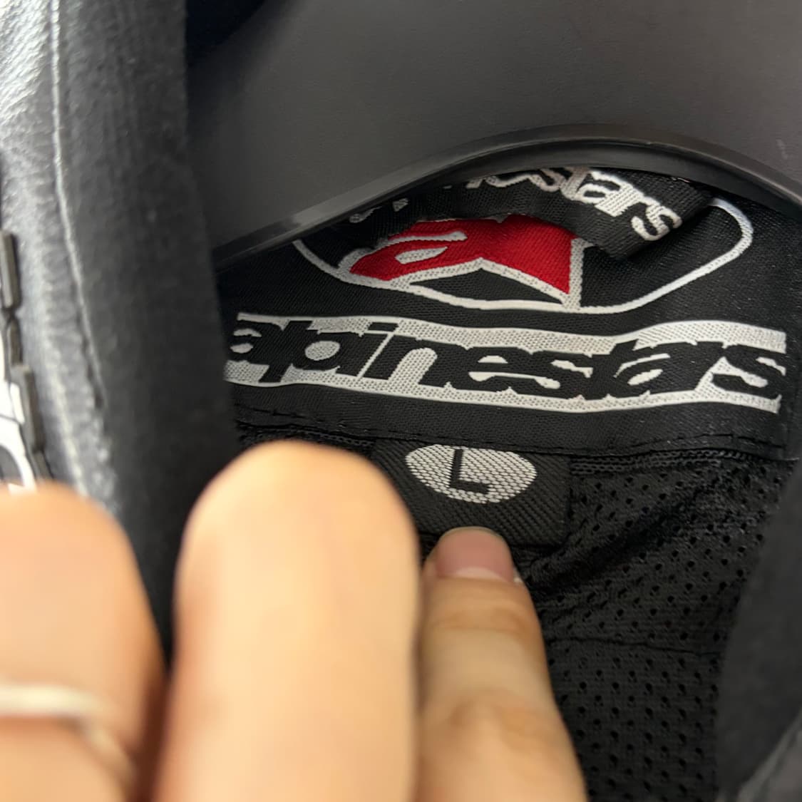 알파인스타 레더 레이싱 자켓 상품이미지8