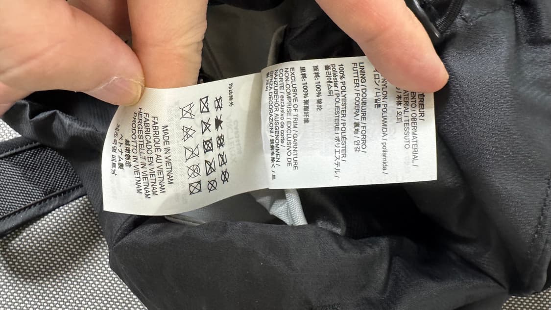 아크테릭스 헬리아드 10 민트급! 뉴진스백팩 상품이미지4