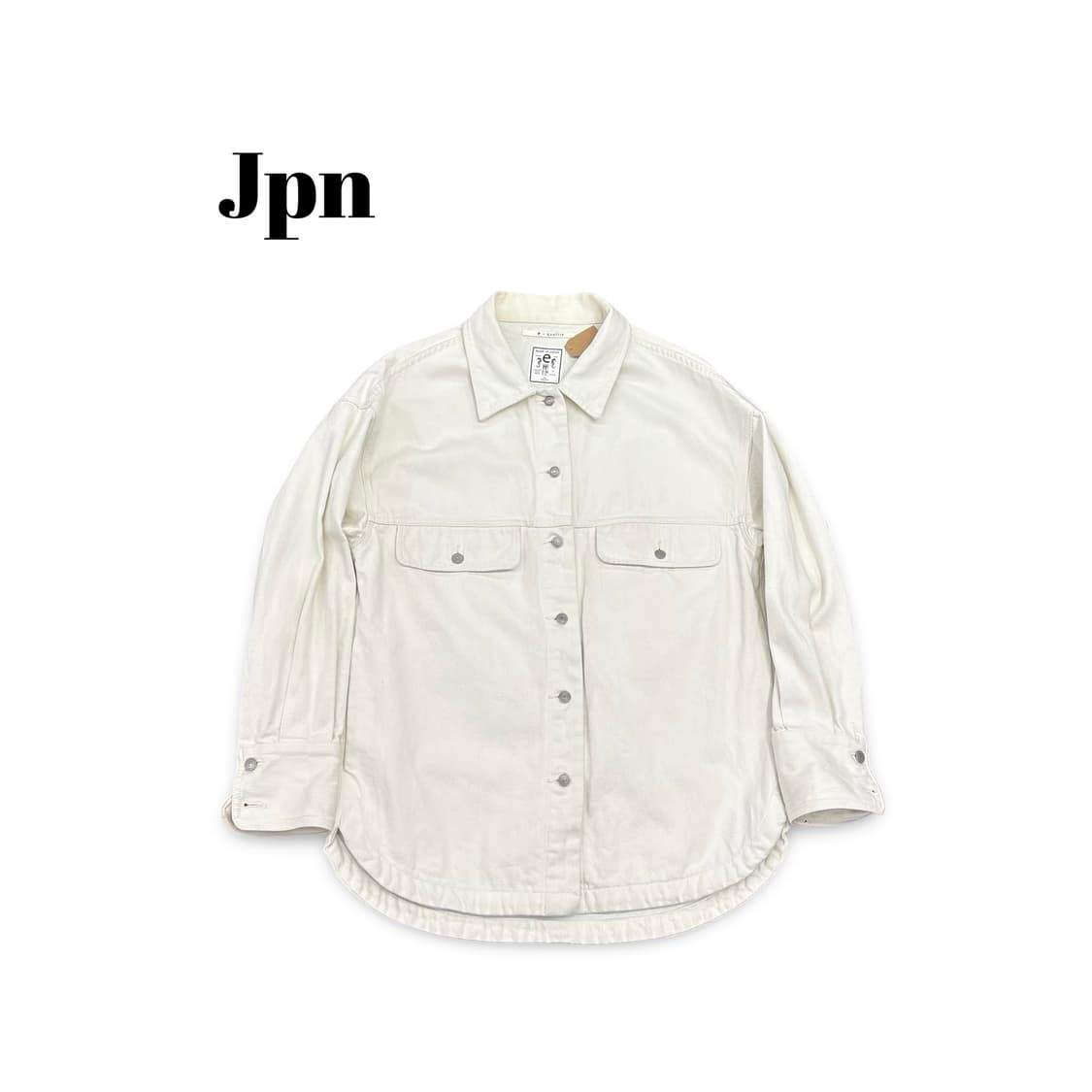 (95)JPN화이트셔츠자켓 상품이미지1